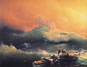 Ivan Aivazovsky The Ninth Wave Sweden oil painting artist